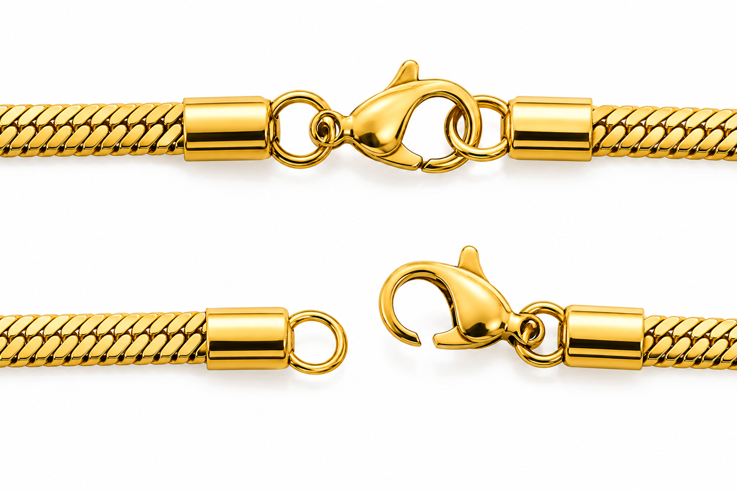 Bow Necklace & Earrings Set – 18K Gold Plated Stainless Steel